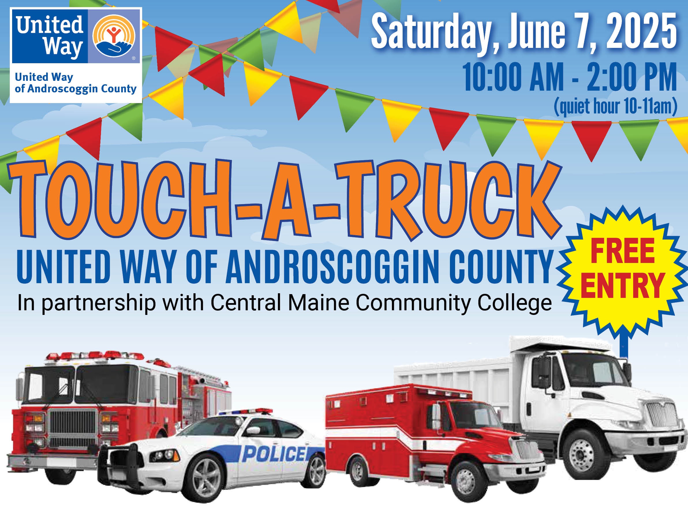 Touch-A-Truck square flyer